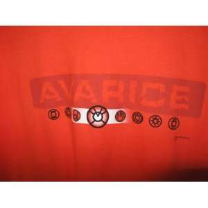  Orange Lantern Avarice T shirt Adult M Hanes Everything 