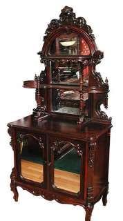 5847 Antique Rosewood Etagere Signed R.W. Hutchings NY  