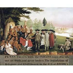  Penns Treaty With The Indians