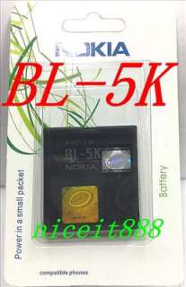 NEW Battery BL 5K For Nokia N86 N85 C7 00 In Box / 1 Year Warranty 