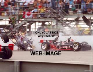 1995 STAN FOX FOYT INDY 500 WILD CRASH RACE CAR PHOTO#2  