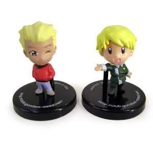   Club Figures   Dearka Elsman & Miguel Aiman (2 Figures) Toys & Games