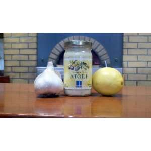 Lemon Aioli 8oz Jar  Grocery & Gourmet Food