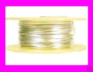   925 Sterling Silver Round Wire 60ft Half Hard spool made in USA  