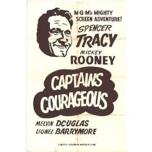 Captains Courageous (1962) 27 x 40 Movie Poster Style A 
