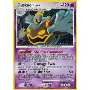  Pokemon Stormfront #1 Dusknoir Lv 48 Rare Holo Toys 