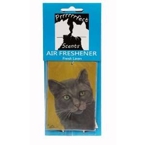  Prrrrrrfect Scents Grey Cat Air Freshener, Fresh Linen 