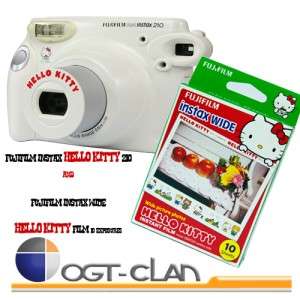 Fujifilm Instax Camera 210 HELLO KITTY Polaroid Camera + 1 Pack Hello 