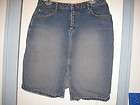 Juniors MUDD jean skirt stripes EUC size 13  