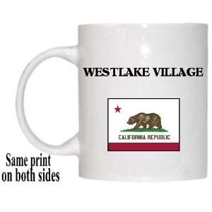   State Flag   WESTLAKE VILLAGE, California (CA) Mug 
