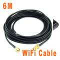 6M Antenna RP SMA Extension Cable WiFi Wi Fi Router  