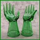 green glass mannequin jewelry ring display hands $ 24 99 