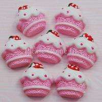   of miniature resin cupcake the embellishment measures 1 5cm width