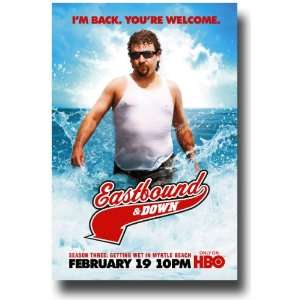  Eastbound and Down Poster   Promo Flyer   Danny McBride TV 