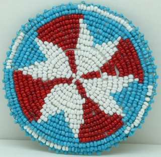 inch Beaded Rosette bead beadwork craft 2A  