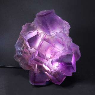 Natural Selenite Energy Light Healing Crystal Mineral Specimen Lamp 