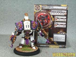 30mm Warmachine WDS Pro painted Blood Martyrs t90  