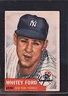 1953 Topps 207 Whitey Ford Near Mint Condition  