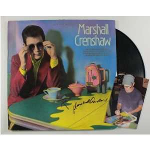  Marshall Crenshaw Autographed Record Album Everything 