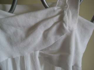 NWT TRANSIT White Cotton Summer Dress $280, Sz 3, US M  
