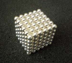 DIY Variety Magnets Neodymium Sphere Cube Puzzle White#  