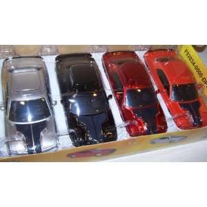   Time Muscle 2008 Dodge Challenger Srt8 Box of 4 Colors Toys & Games