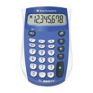  NEW TEXAS TI 503SV 8 DIGIT   BASIC HANDHELD CALC   TI503SV 