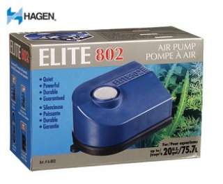 The ELITE 803 air pump is a reliable source of delivering air for air 