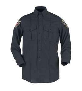 NWT Blauer Mens 8255 Long Sleeve Cotton Shirt Uniform Police Fire Ems 