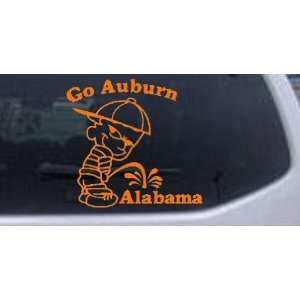   Alabama Car Window Wall Laptop Decal Sticker    Orange 12in X 11.3in