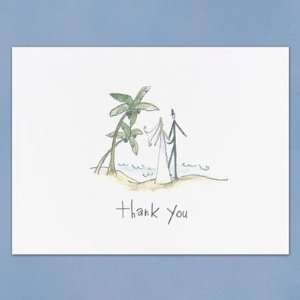  Palm Tree Wedding Thank You Notes