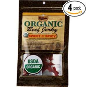 Golden Valley Jerky   Sweet & Spicy, 3.5 Ounce (Pack of 4)  