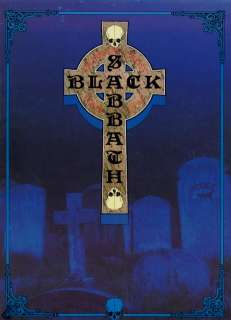 BLACK SABBATH 1989 HEADLESS CROSS TOUR CONCERT PROGRAM BOOK  