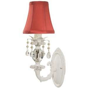  ON SALE White Single Lily Sconce