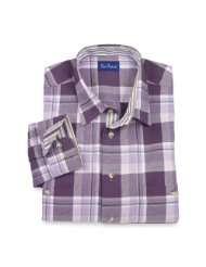  Purple   Flannel / Casual Button Down Shirts / Shirts 