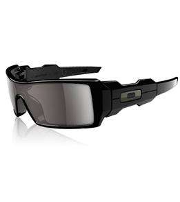 Oakley Oil Rig Polished Black/Grey 03 490 Sunglasses  