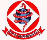  VF 102 DIAMONDBACKS were established on July 1, 1955 in Jacksonville 