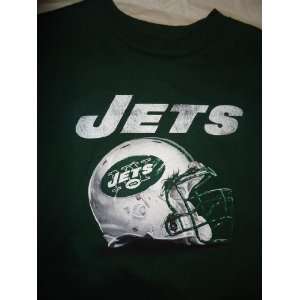  Reebok® New York Jets Kids NFL Green T Shirt [LARGE 7 