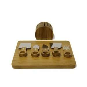  12 Piece Bamboo Appetizer and Cheese Set