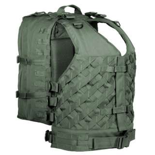 Tactical vest combined with backpack Comfort cool mesh lining MOLLE 