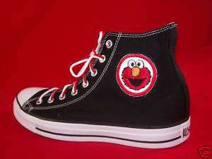 Kids Custom Chuck Taylor High Top Converse Elmo Shoes  