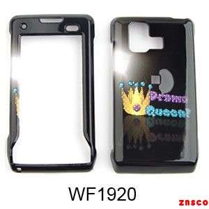CELL PHONE CASE FOR LG DARE VX 9700 DRAMA QUEEN GLITTER  