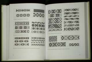 BOOK Lithuania Folk Costume belt weaving pattern ethnic  