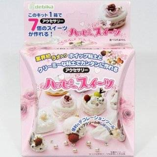  DIY paper mousse clay making kit glitter cakes Japan 