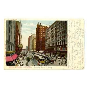  State Street Chicago Illinois 1904 Postcard Everything 