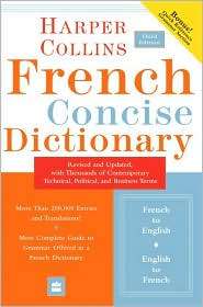 HarperCollins French Concise Dictionary, (006057576X), HarperCollins 