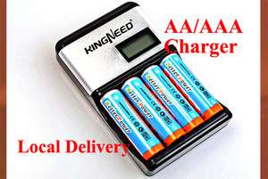 Auto Charger for AA AAA NiMH NiCD Rechargeable Battery Super Qucik 