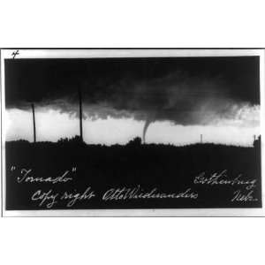 Tornado cloud,Gothenburg,Nebraska,NE,c1930 