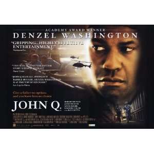  John Q Poster Foreign 27x40 Denzel Washington Robert 