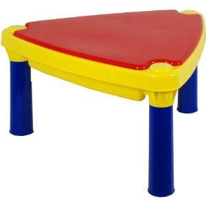  Triangular Sand & Water Play Table with Cover Toys 